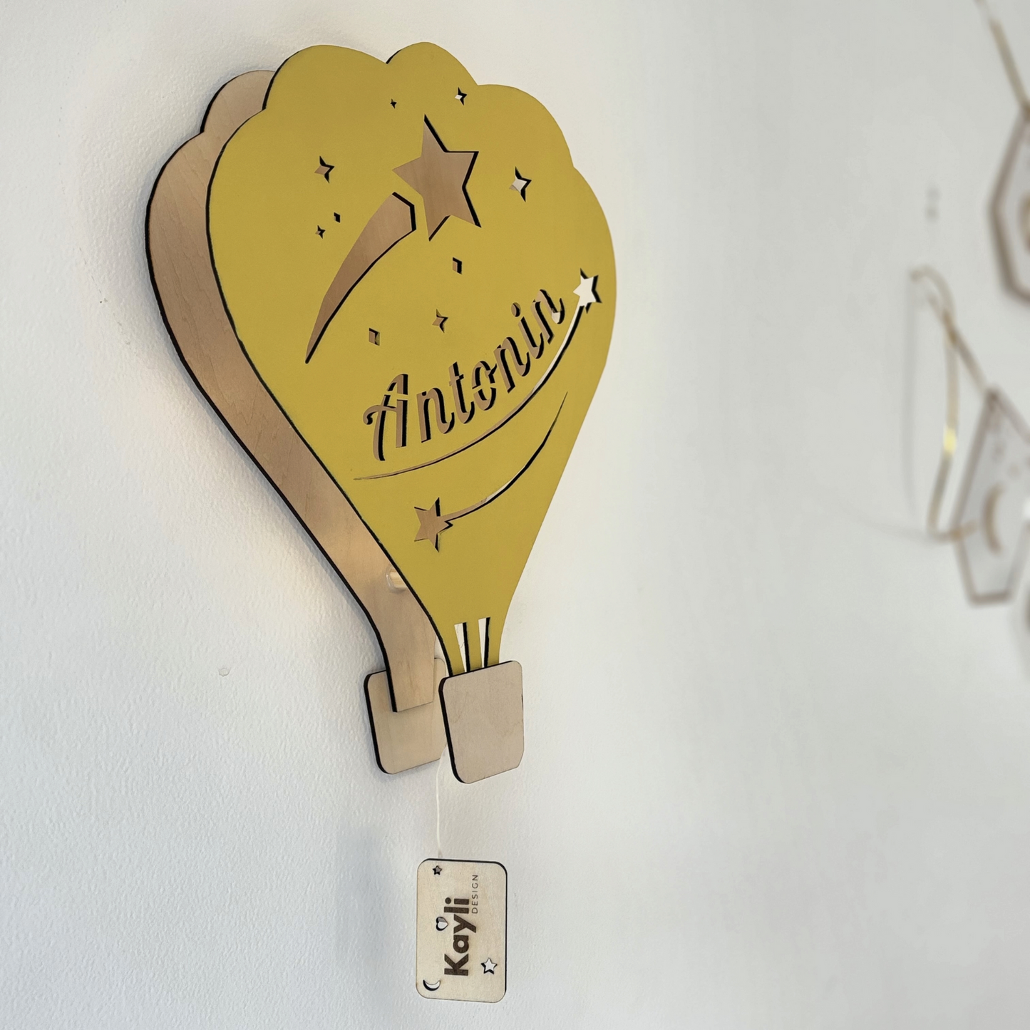 Lampe Montgolfière à Personnalisée